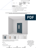 Kit Porta Multidoor Maresias PIA-C4 Acústica - Multidoor