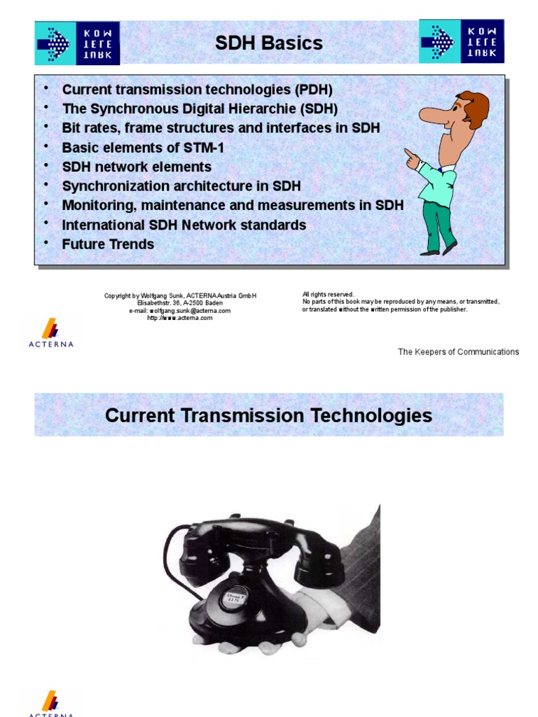 SDH Basics: The Keepers of Communications | PDF | Telecommunications ...