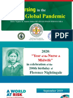 In The Time of The: Smart Nursing Global Pandemic
