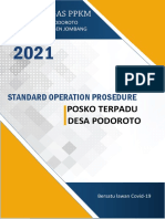 Sop Posko PPKM Desa Podoroto