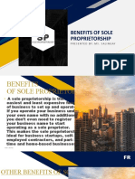 Benefits of Sole Prop