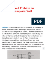 Composite Wall Heat Transfer Coefficient