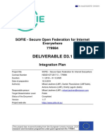Deliverable D3.1: SOFIE - Secure Open Federation For Internet Everywhere 779984