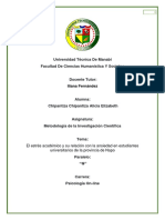 Proyecto- Metodologia Científica