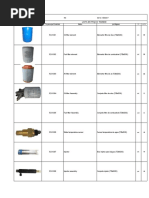 Parts List Lista de Peças Tdmg30: Toyama Part Number Name Portugues