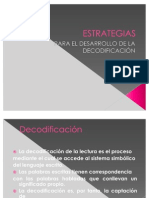 Estrategias de Decodificacion