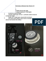 Deskripsi Produk Stetoskop Littmann Tipe Classic III
