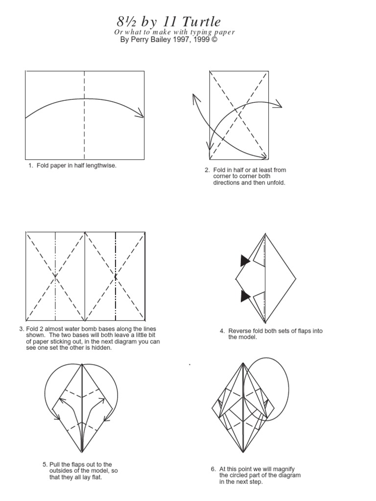 Origami Turtle | PDF
