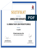 E-Certificate E-L Membuat Hidup Lebih Produktif Mobile