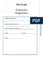 Evaluacion diagnostica 2º grado MATETICA