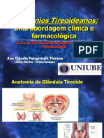 Hormônios Tireoideanos: abordagem clínica e farmacológica