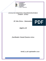 Espacios Vectoriales Generados