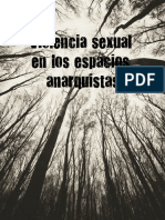 Violencia Sexual en Los Espacios Anarquistas - Fanzine