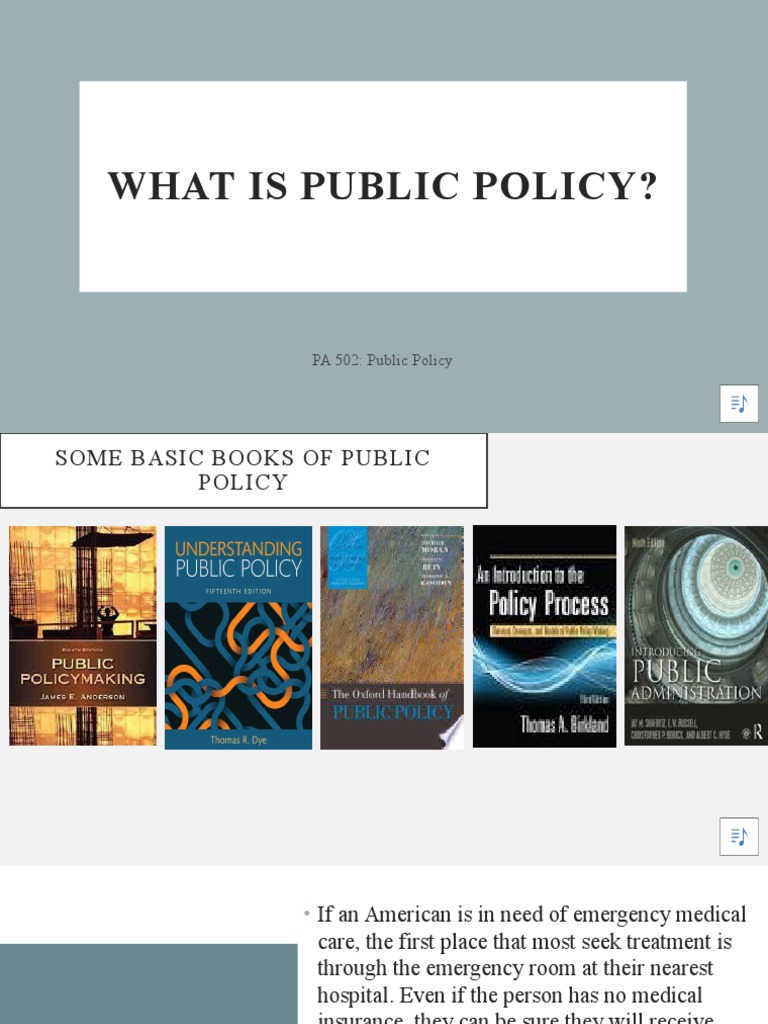 What Is Public Policy PDF Policy Social Institutions