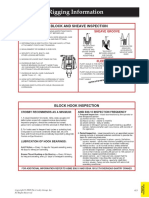 Rigging Information: Block and Sheave Inspection