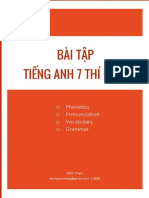 Bai Tap Tieng Anh 7 Thi Diem