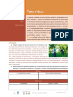 Toma y daca: dialogo para resolver dilemas morales