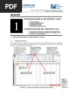 01-Taller de MS Project 2010 para La Gestion de Proyectos
