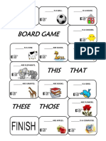 Demonstrative Pronoun Boardgame