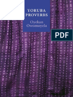 Oyekan Owomoyela - Yoruba Proverbs-University of Nebraska Press (2005)