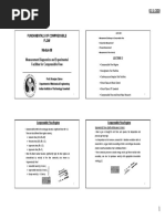 Fundamentals of Compressible Flow: Measurement Diagnostics and Experimental Facilities For Compressible Flow