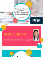 Portfolio Assessment in Career Pathing: Tracking The Career Development of Learners