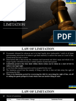 Law of Limitation 201023