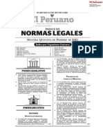 Normas Legales Perú Del 20210216 Al 20210228