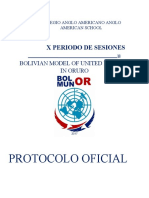 Protocolo Oficial BolmunOr 2017