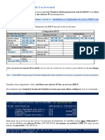 Installer Et Configurer Son DHCP en Powershell