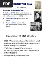 04-Aug-2021 A History of Dna