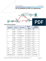 2.4.1.4 Packet Tracer - Troubleshooting PPP With Authentication - LABORATORIO 3 JOSELINE SALMERON