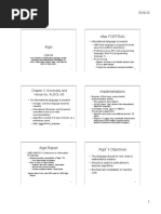 After Fortran: Chapter 3: Generality and Hierarchy: ALGOL-60