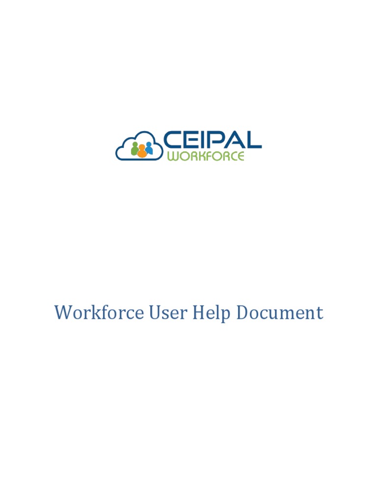 Ceipal Workforce Login Guide | PDF | Password | Login