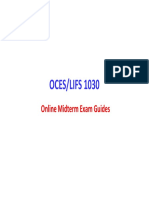 OCES-LIFS 1030 - Online Midterm Guides For Students (v2, 17 March 2020)