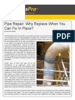 Pipe Repair: Why Replace When You Can Fix In Place