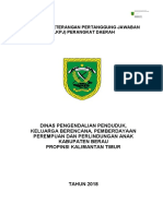 Laporan Keterangan Pertanggung Jawaban (LKPJ) Perangkat Daerah