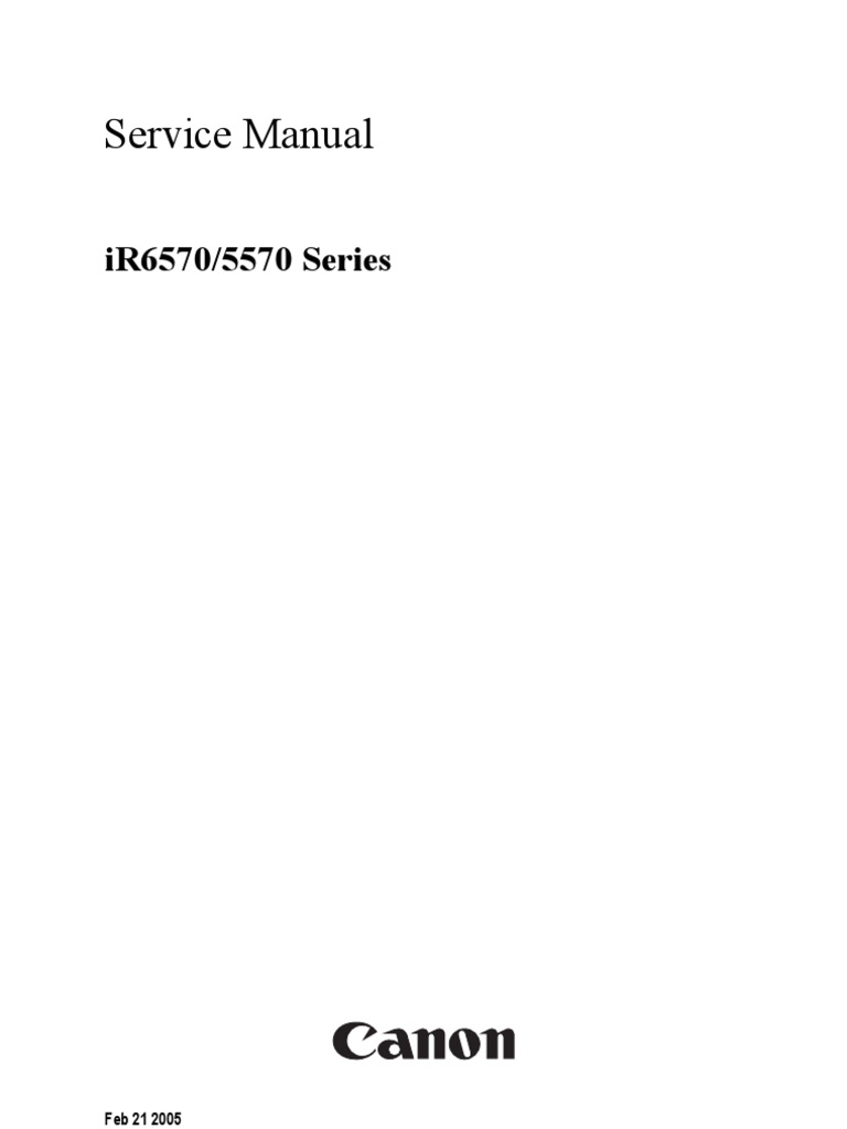 Canon imagerunner ir6570_5570 service manual | Image Scanner | Signal  (Electrical Engineering)