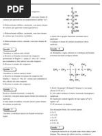 exercicio formula estrutural