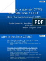 Integrating A Sponsor CTMS With Data From A CRO