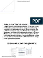 ADDIE Model - Instructional Design Central (IDC)