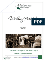 Wedding Portfolio: "The Perfect Package For That Perfect Day in Durban's Garden of Eden"