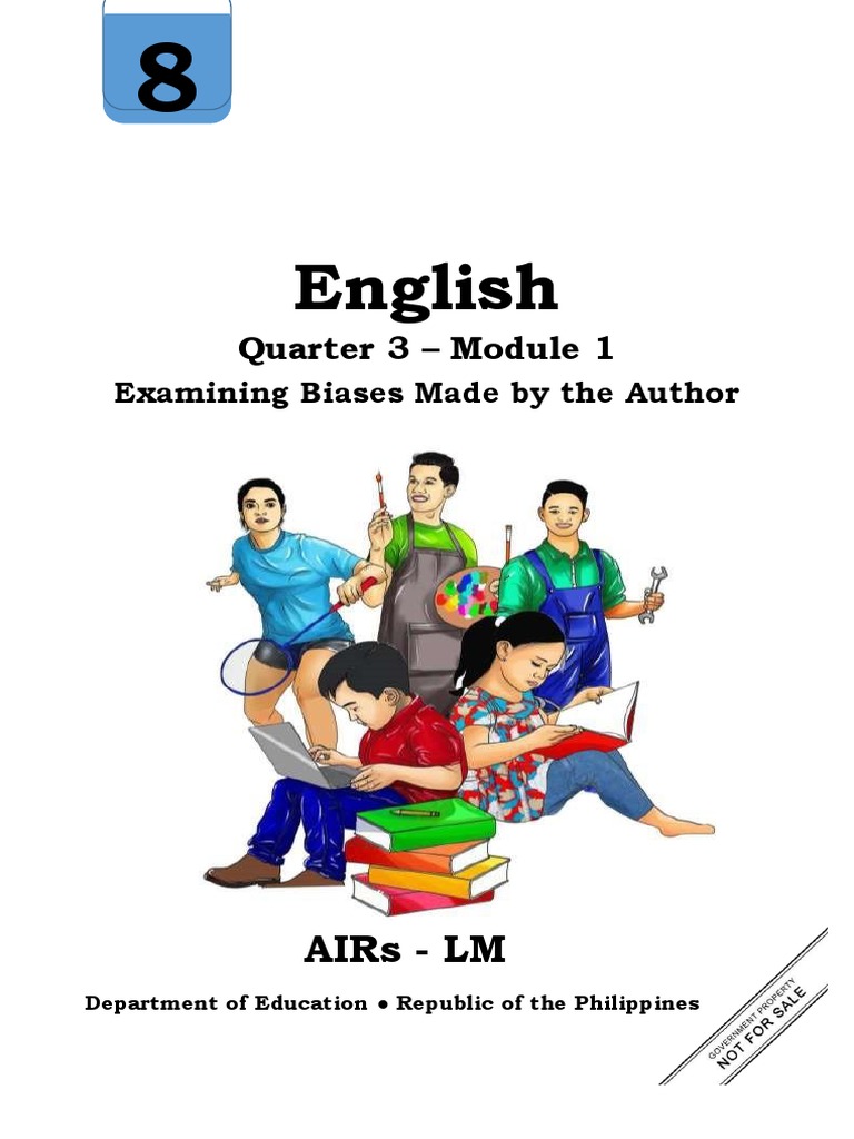 English Quarter 3 Module 1 PDF Bias