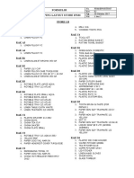 Formulir Mapping Layout Store Ifsm: Store 1 B Rak A1