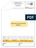 Specification For Pipes