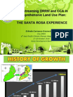 Mainstreaming DRRM and CCA in Comprehensive Land Use Plan: The Santa Rosa Experience