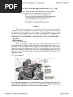 Design of Backgear Mechanism in Lathe: E-Mail ID