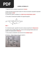 Control Systems MCQ