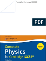 Complete Physics For Cambridge IGCSE