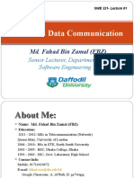 SWE 321: Data Communication: Md. Fahad Bin Zamal (FBZ)